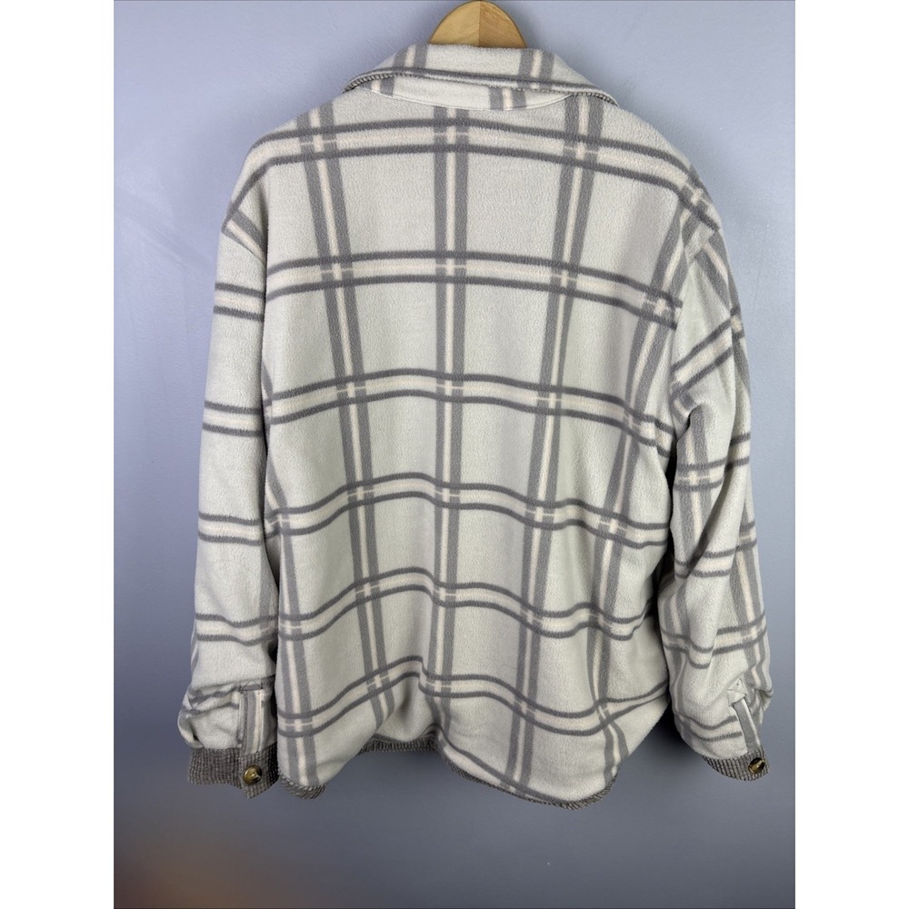 Men's Simply Southern Reversible Corduroy Fleece Shacket Size XXL Preppy - Picture 11 of 14